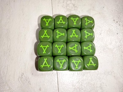 Skaven Dice x 16 Warhammer Age of Sigmar The Old World 40k Mordheim Bloodbowl