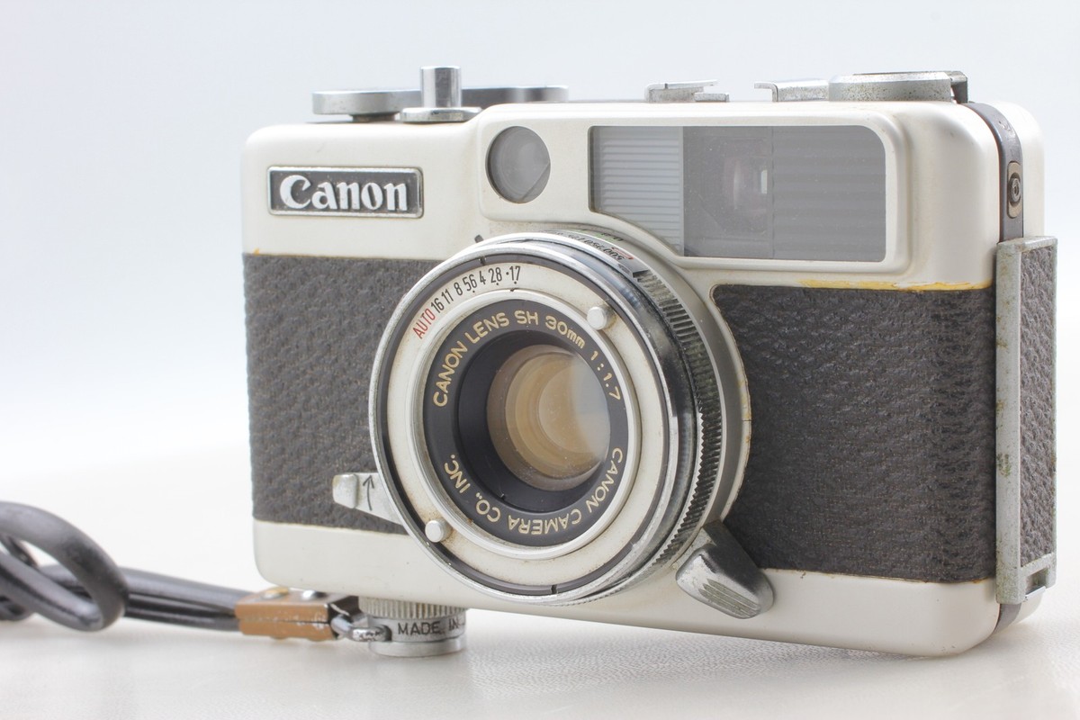 Exc+5] Canon demi EE17 35mm Half Frame Film Camera SH 30mm f/1.7