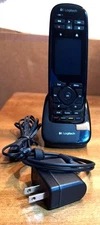 Logitech Harmony Touch N-R0006 Remote Control w/Charging Dock & Cable - Tested