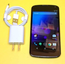 LG NEXUS 4 LG-E960 3G UNLOCKED ANDROID CELL PHONE TELUS BELL KOODO LUCKY MOBILE
