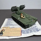 Hasbro G.I. Joe Wolverine Tank & Cover Girl Action Figure Vintage 1983