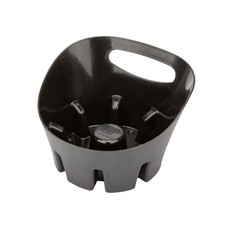 Universal Black Plastic Drip Tray for Toilet Plunger