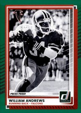 2025 Donruss #247 William Andrews Press Proofs Green