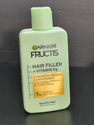 Garnier Fructis Hair Filler Strength Repair Conditioner Vitamin Cg 10.1oz Vegan