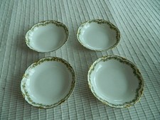 Haviland & Co Schleiger #98 "Clover Leaf" (4) 4 1/2" Wide Fruit Bowls        7-5
