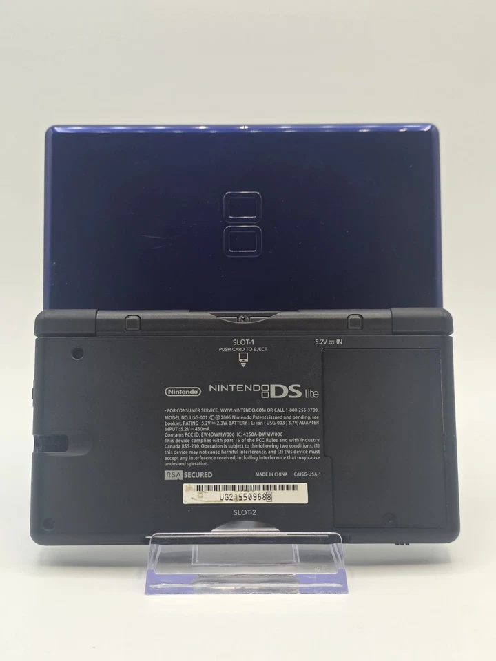 Sistema portátil Nintendo DS Lite Cobalt - azul/negro *1 año de garantía* Foto 2 de 4