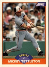 1989 Score Baseball (221-440) - You Pick - 5 CARD MIN Free Shipping READ NM