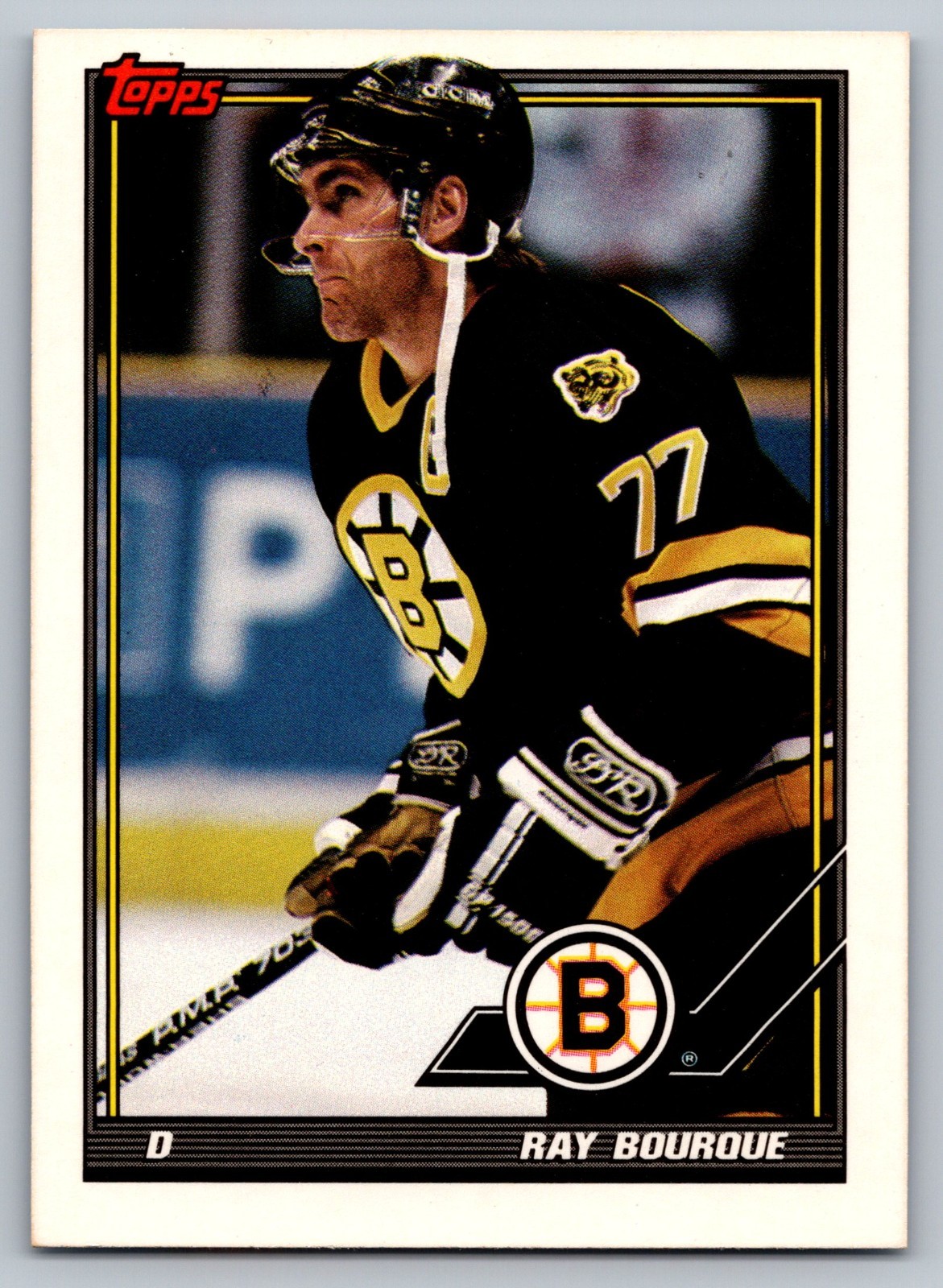 1991-92 Topps - Ray Bourque #66