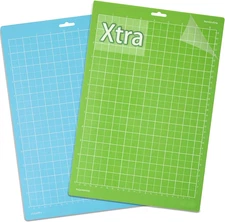 Cutting Mat for Cricut Joy Xtra, 8.5X12 Standard Grip & Light Grip Adhesive Cutt