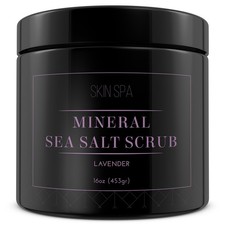 Mineral Sea Salt Scrub - Lavender   16oz (453...
