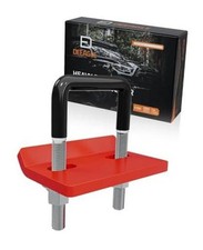 Hitch Tightener Anti Rattle Stabilizer for 1.25" to 2" 2 inch Black  Red