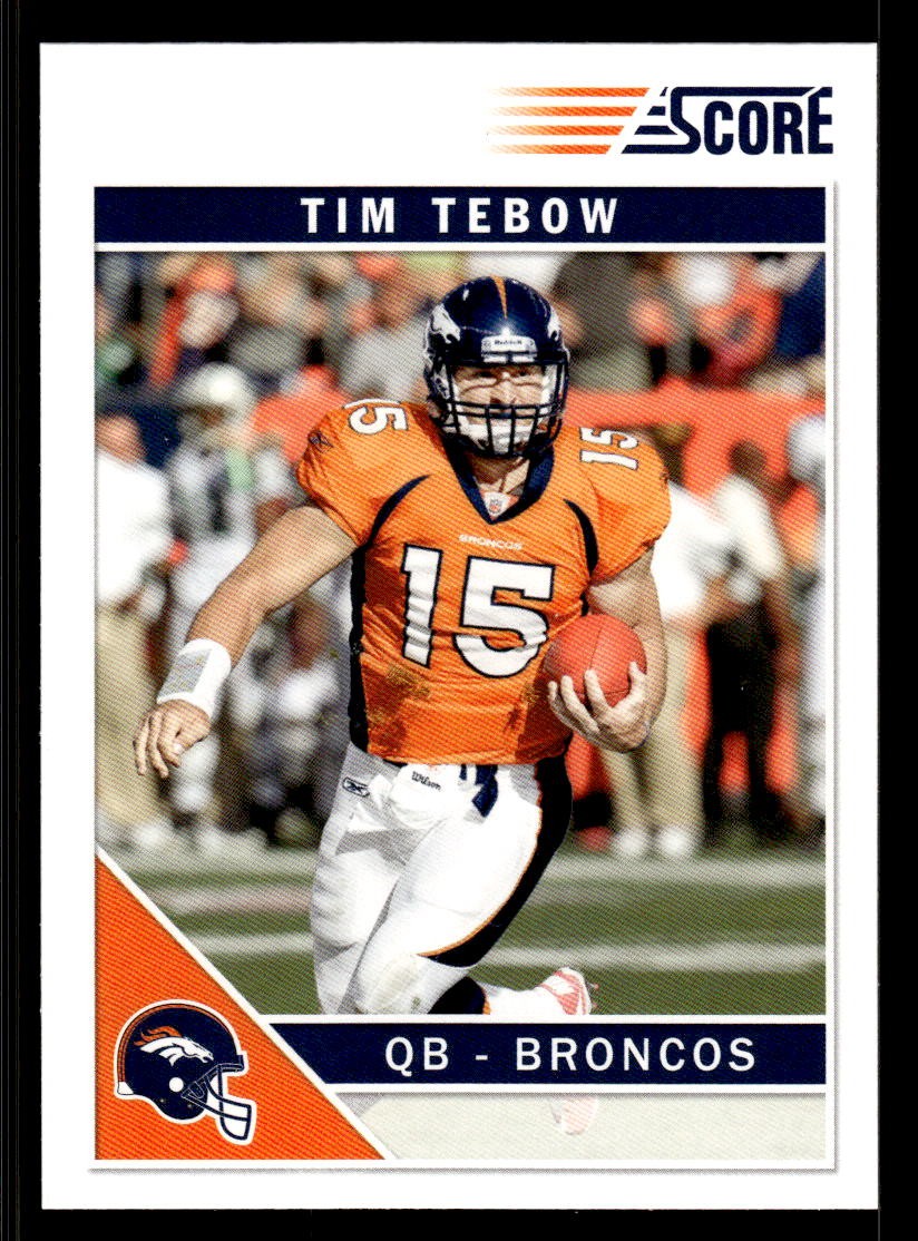 2011 Score - Tim Tebow #92 Denver Broncos