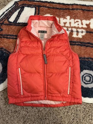 REI Co-op Puffer Vest Junior Sz S 6-7 Down Insulated Quilted Jacket Goose Down
