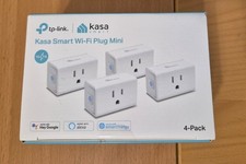 Kasa Smart Plug Mini 15A WiFi Outlet 4-pack Works w/ Alexa, Google, Smartthings