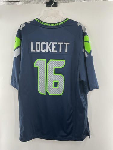 Authentic NFL Trikot Seahawks Lockett Herren Extra Large Kurzarm V-Ausschnitt 088 - Bild 5 von 6
