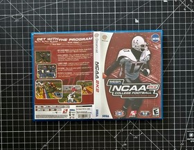 Dreamcast Sega Sports NCAA 2K2 College Football Custom Case - NO Game or Manual