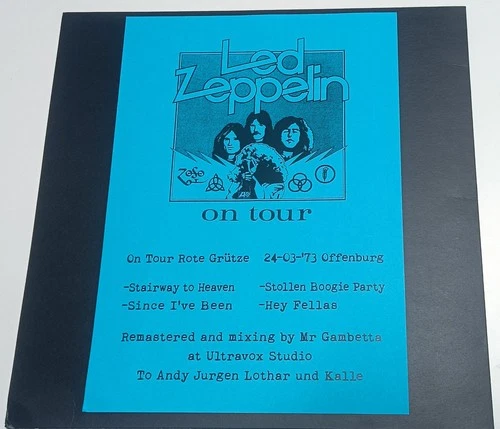 rare LED ZEPPELIN Offenburg 1973 Lp