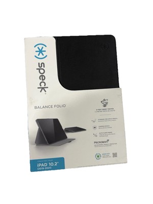 Speck Balance Folio Case for iPAD 10.2'' (2019-2021) - Black . Fast Shipping