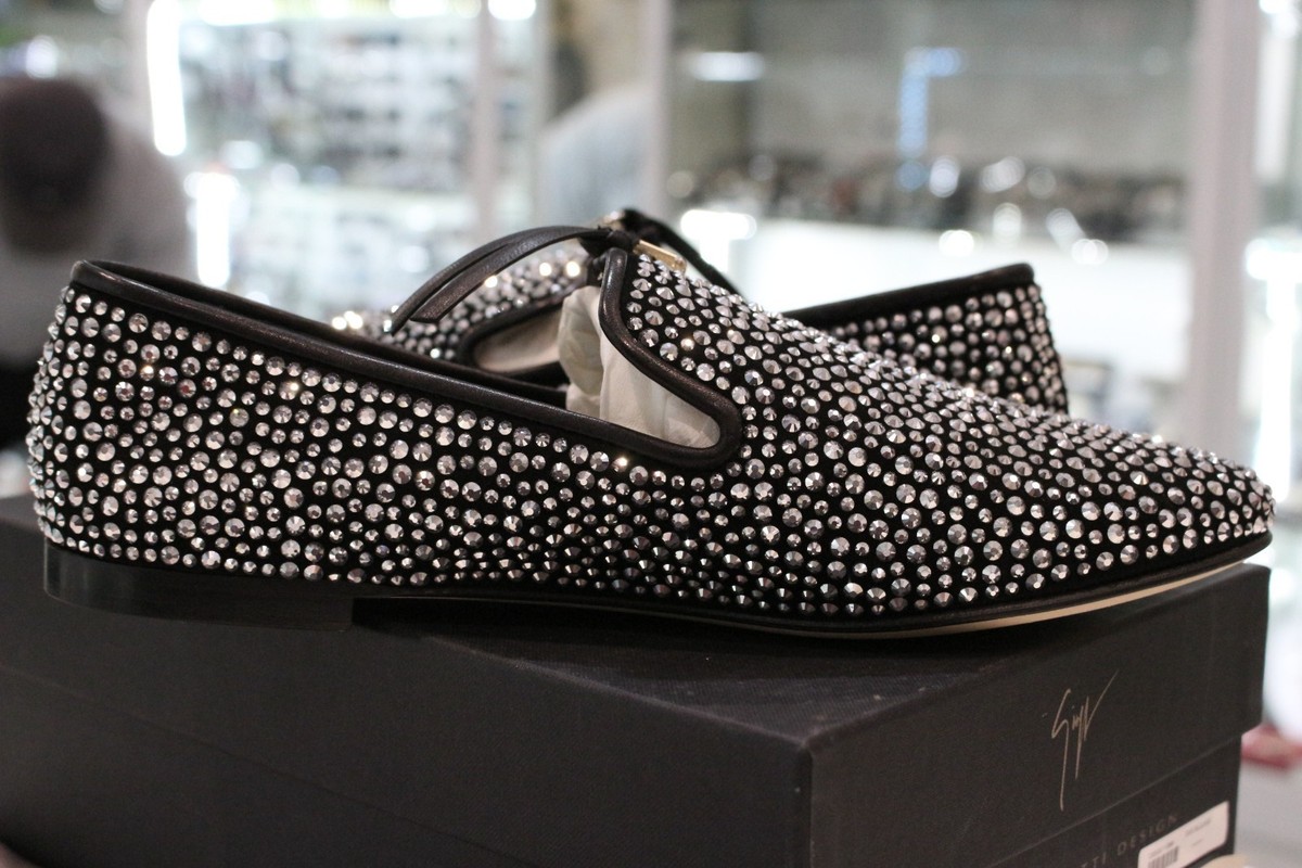 Giuseppe Zanotti Black & Silver Patterned Loafers Giuseppe Zanotti (@giuseppezanotti) • Instagram photos and  main image 4