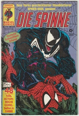   DIE SPINNE #178, Condor Verlag/Marvel Comics 1989 COMICHEFT TOP Z1