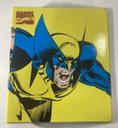 WOLVERINE MARVEL COMICS 1994 3 RING BINDER VTG 90S X-MEN COLLECTOR'S CARDS ALBUM