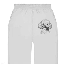 'Toy Poodle Portrait' Adult Sweatpants / Joggers (JO052045)