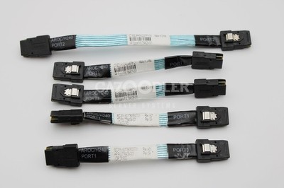 Lot of 5 HP DL380 G9 Smart Array HBA H200/P400 Series Mini SAS Cables 776409-001