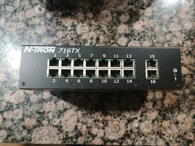 N-Tron 716TX 16-Port Ethernet Switch