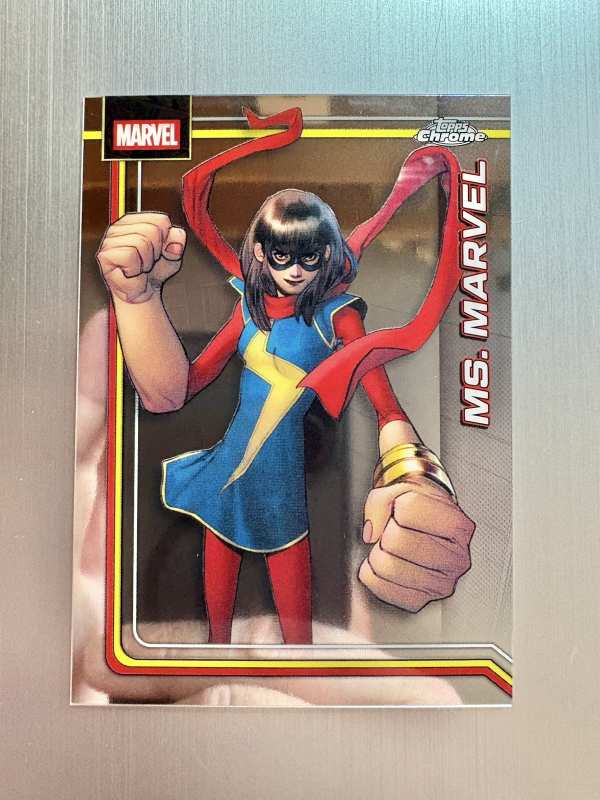 Ms. Marvel 2026 Topps Chrome Marvel Comics #83