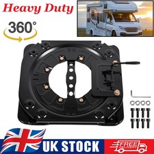 Universal Car Van Motorhome Swivel Seat Base Turntable Rotatable Adaptor Truck -