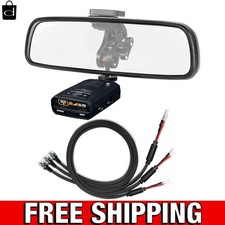 Sturdy Rearview Mirror Mount  Power Cord for Uniden Radar Detectors   Set of 3