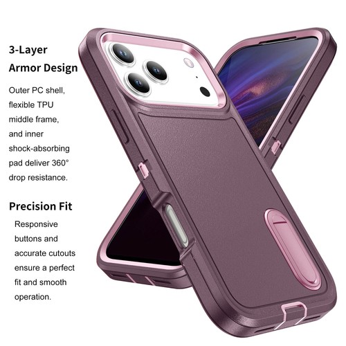 For iPhone 17 Pro Max 17 Pro 17 Air Shockproof Dust Full Body Protection Case - Picture 17 of 23