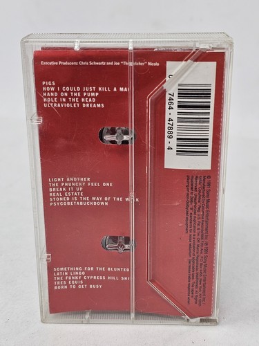 Cypress Hill By Cypress Hill Cassette Tape 1991 Sony Hip Hop Rap Tested - Picture 3 of 3