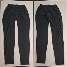 Patagonia Performance Capilene Pants Womens SZ Medium Base Layer Bottom Black