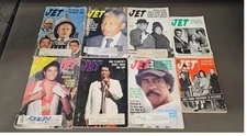 Jet Magazine Lot of 8 - Vintage Rare Collectible Issues w/ Ads Pre-Owned