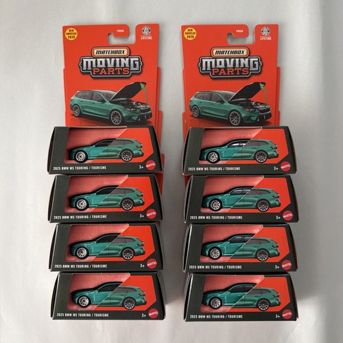 2026 Matchbox Moving Parts 2025 BMW M5 Touring 35/50 (Lot of 8)