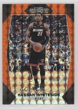 2017-18 Panini Prizm Mosaic Orange Hassan Whiteside #26 g6p