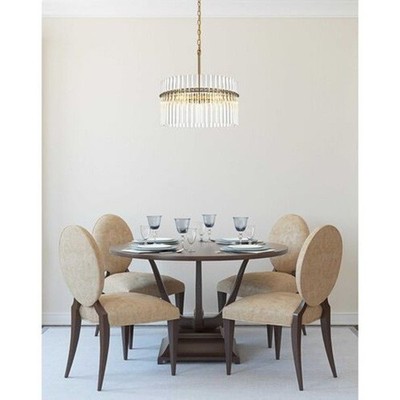 Chandelier Ceiling Light Fixture Satin Gold High Quality Foyer Dining Room 20''