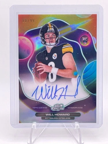 2025 Topps Chrome Will Howard Refractor (RAW)