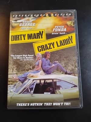 Dirty Mary Crazy Larry - Peter Fonda (DVD, 1974) Supercharger Edition