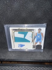 MARK WILLIAMS RC #71 /75 AUTO 2 COLOR RELIC BASKETBALL LEAF TRINITY 2022-23
