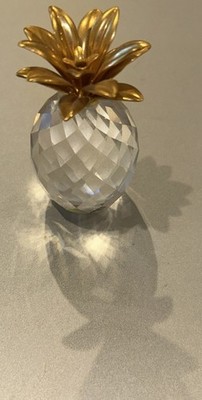 Pineapple Swarovski Crystal Small Sparkling Fruit Collection 2 1/4''