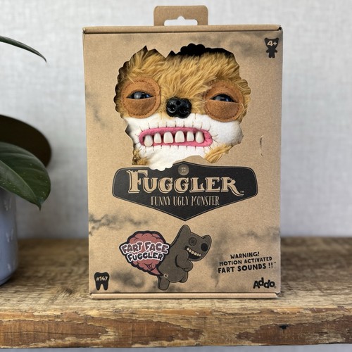 Fuggler Fart Face Sketchy Squirrel - Brand New Unused With Box Funny Ugly Plush - Picture 1 of 10