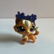 Littlest Pet Shop LPS #3676 Kitery Banter Cat Figure Purple Eyes Hasbro