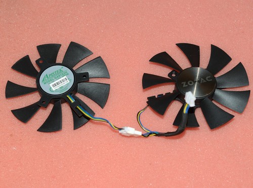 New Zotac GTX1070 MINI ZT-P10700K-10M GA91S2H 40MM 87MM Graphic Card Cooling Fan - Picture 2 of 3