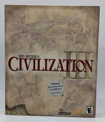 Sid Meier's Civilization III (PC, 2001, Eurobox, US Version * OVP * RARITÄT