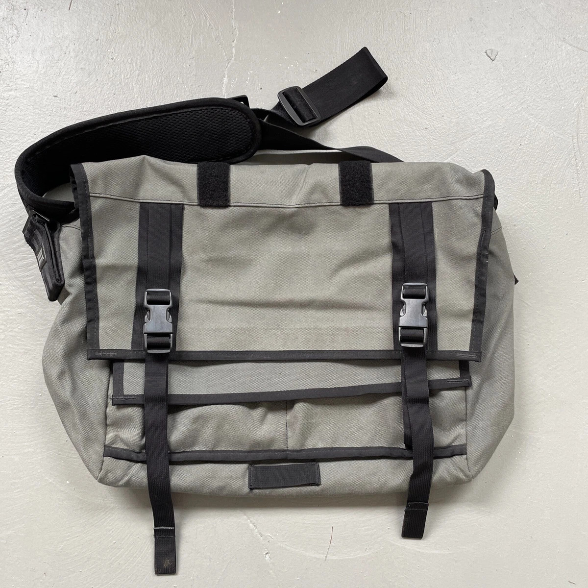 Mission Workshop Rummy Bike Messenger Canvas Roll Top Bag Made In