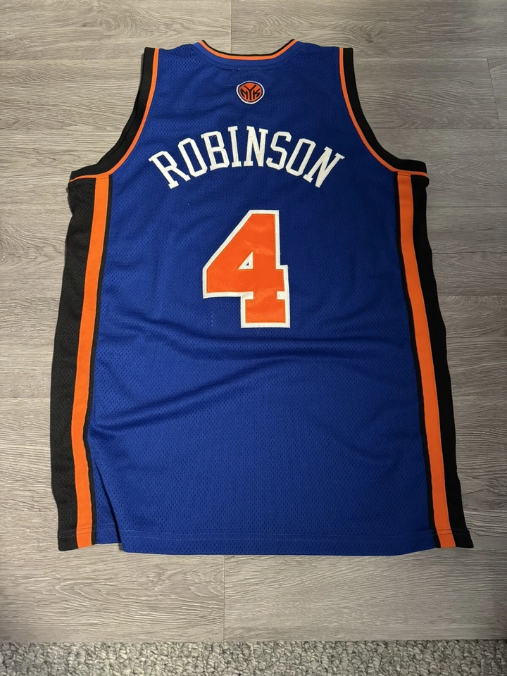 Camiseta NATE ROBINSON Adidas New York Knicks AUTÉNTICA Azul 40 M Foto 2 de 4