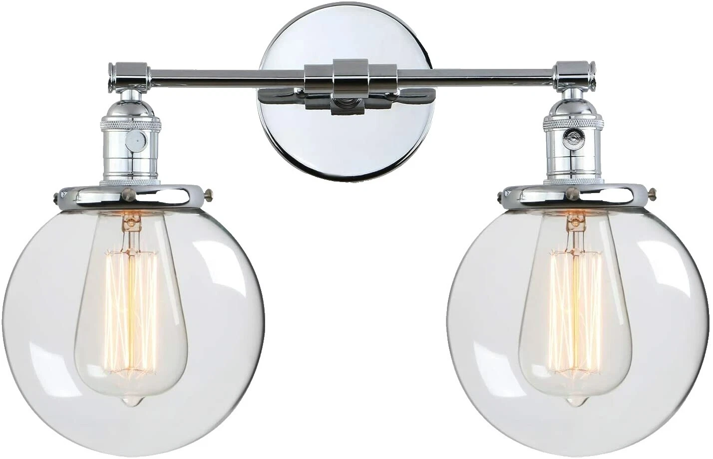 Industrial Chrome Wall Lighting Fixtures