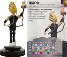 Heroclix - Thor 057 - Avengers 60th - Chase W/ Card